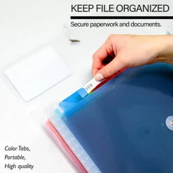BAZIC 7-Pocket Expanding File, A4 / Letter Size