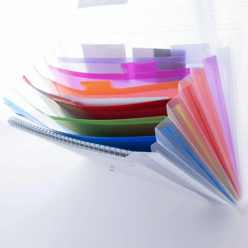 BAZIC 7-Pocket Expanding File, A4 / Letter Size
