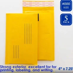 BAZIC Self-Seal Bubble Mailers (#000) 4