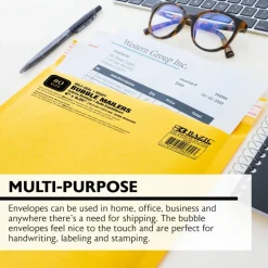 BAZIC Self-Seal Bubble Mailers (#0) 6