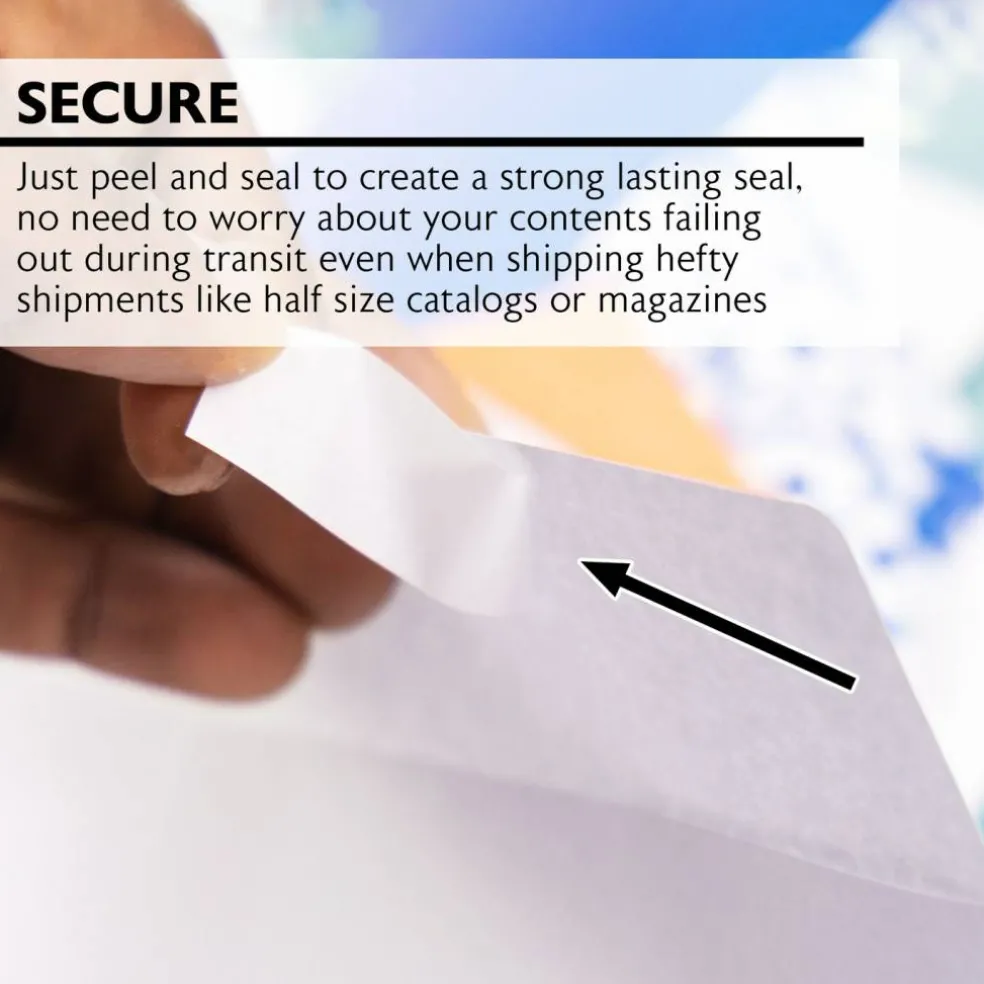 BAZIC Self-Seal White Envelope 6" x 9" (6/Pack)