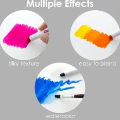 BAZIC Silky Gel Crayons 24 Color