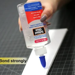 BAZIC Washable Clear School Glue, 5 fl oz, for School Crafts Slime