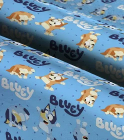 BBC® Turning Bluey Fleece Fabric
