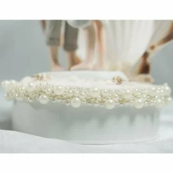 Beach Get Away Shell Wedding Cake Topper