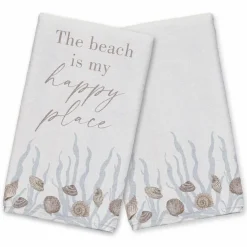Beach Is My Happy Place Tea Towel Set