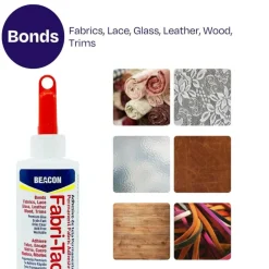 Beacon Fabri-Tac™ Premium Fabric Glue, 2oz.
