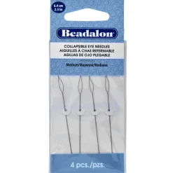 Beadalon® Collapsible Eye Needles, Medium