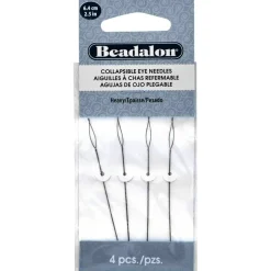 Beadalon® Collapsible Eye Needles, Heavy