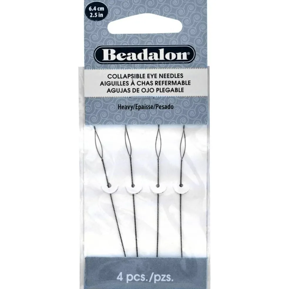Beadalon® Collapsible Eye Needles, Heavy