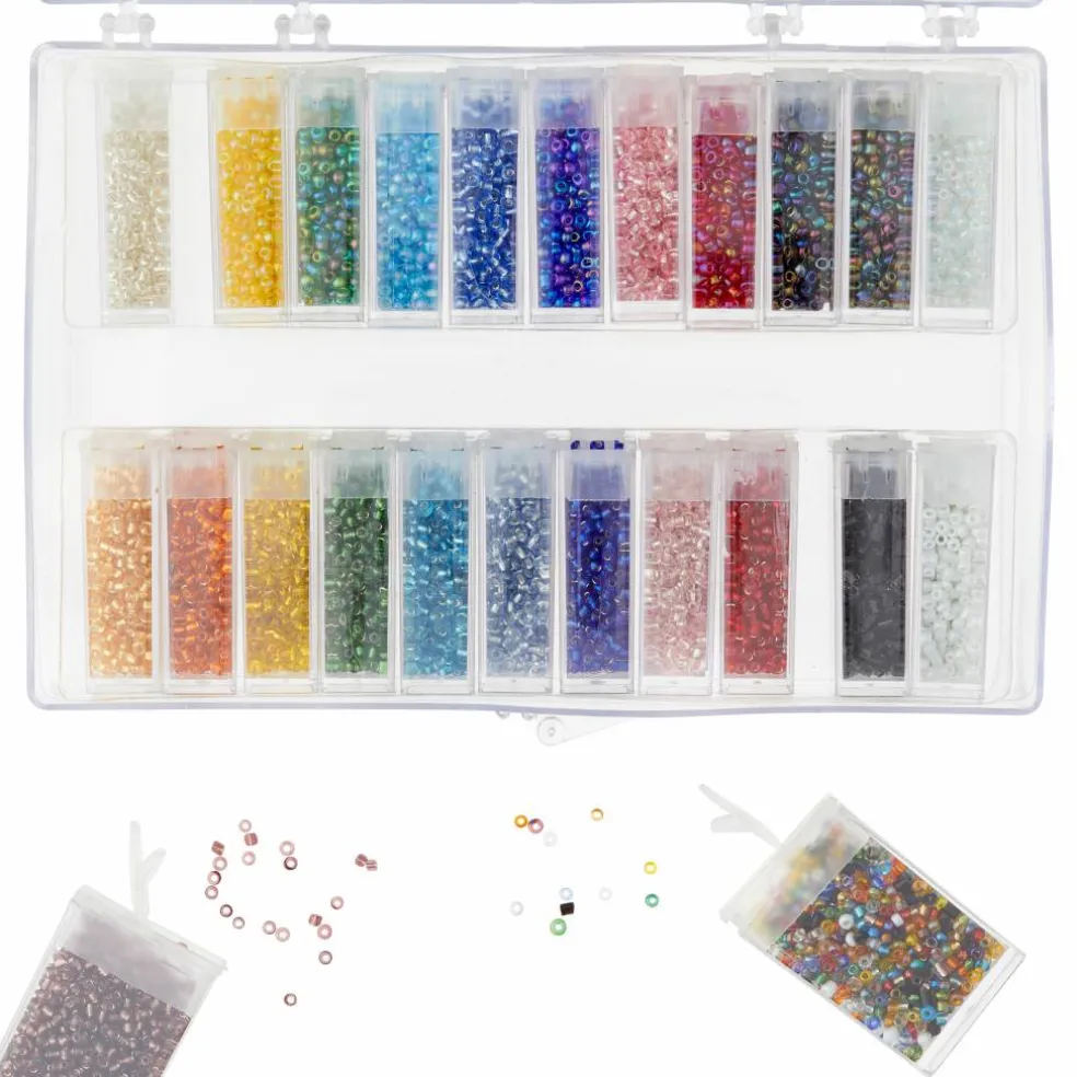 Bead Landing™ Glass Beads, Assorted Colors