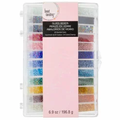Bead Landing™ Glass Beads, Assorted Colors