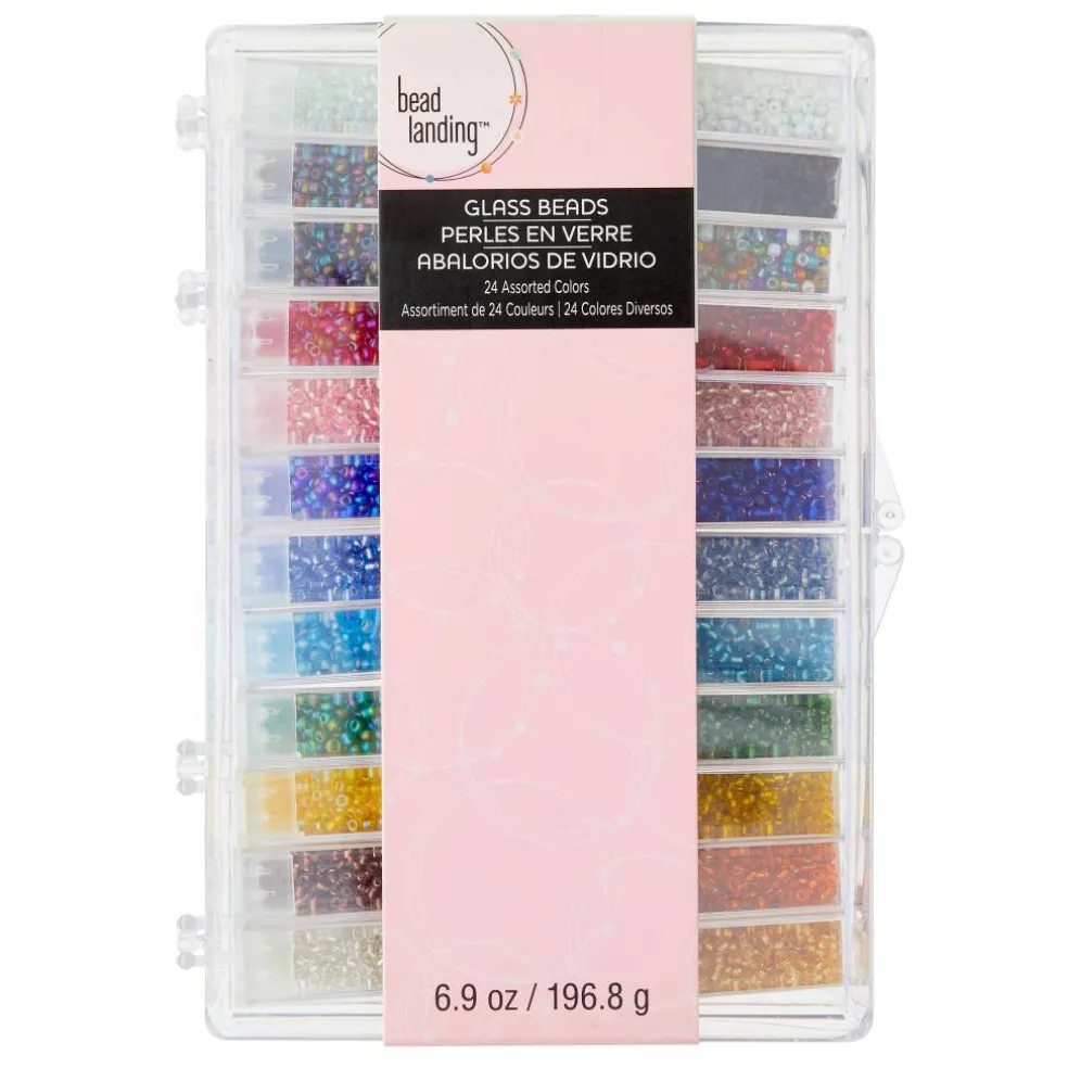 Bead Landing™ Glass Beads, Assorted Colors