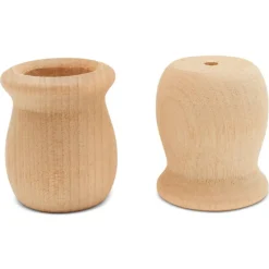 Bean Pot Candle Cups Multiple Sizes Available, Unfinished for Crafts | Woodpeckers