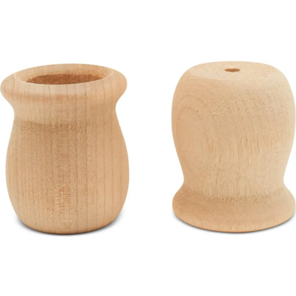Bean Pot Candle Cups Multiple Sizes Available, Unfinished for Crafts | Woodpeckers