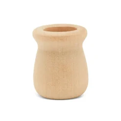 Bean Pot Candle Cups Multiple Sizes Available, Unfinished for Crafts | Woodpeckers