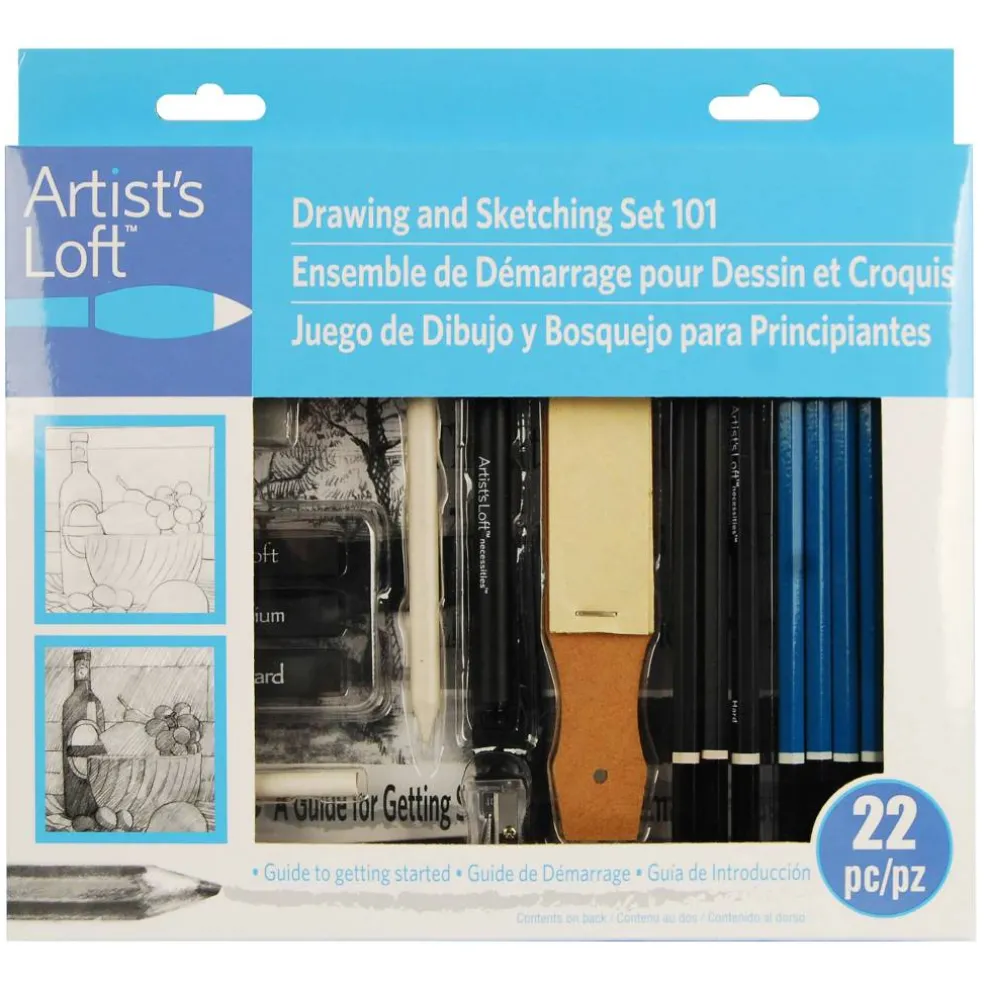 Beginner Drawing & Sketching Set by Artist's Loft™
