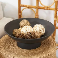 Beige Dried Plant Handmade Natural Foliage with Fishnet Bag