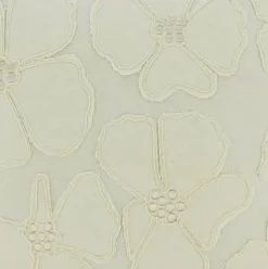 17" Beige Flower Pillow by Ashland®