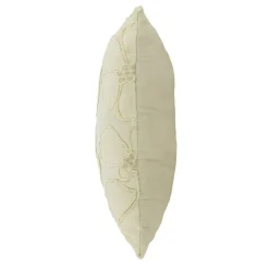 17" Beige Flower Pillow by Ashland®