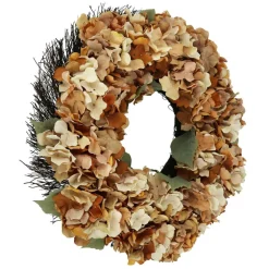 22" Beige Hydrangea Wreath by Ashland®