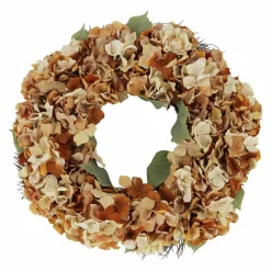 22" Beige Hydrangea Wreath by Ashland®
