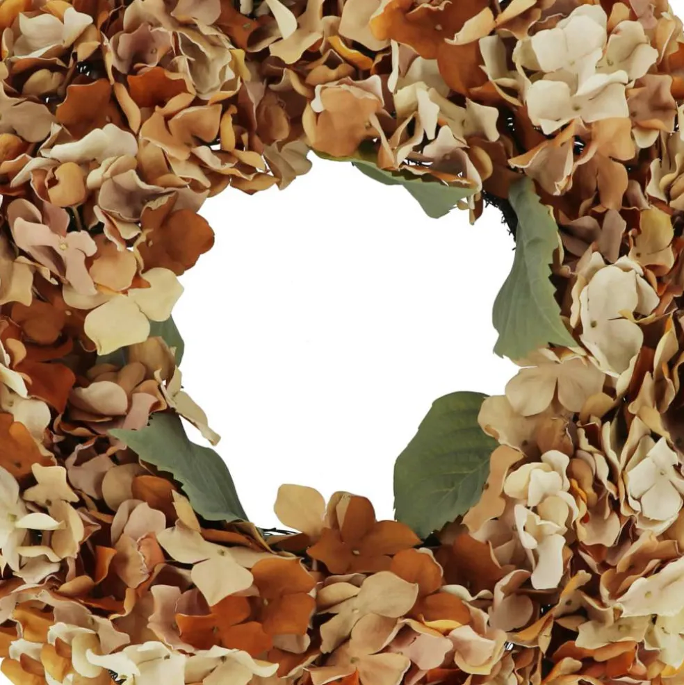 22" Beige Hydrangea Wreath by Ashland®