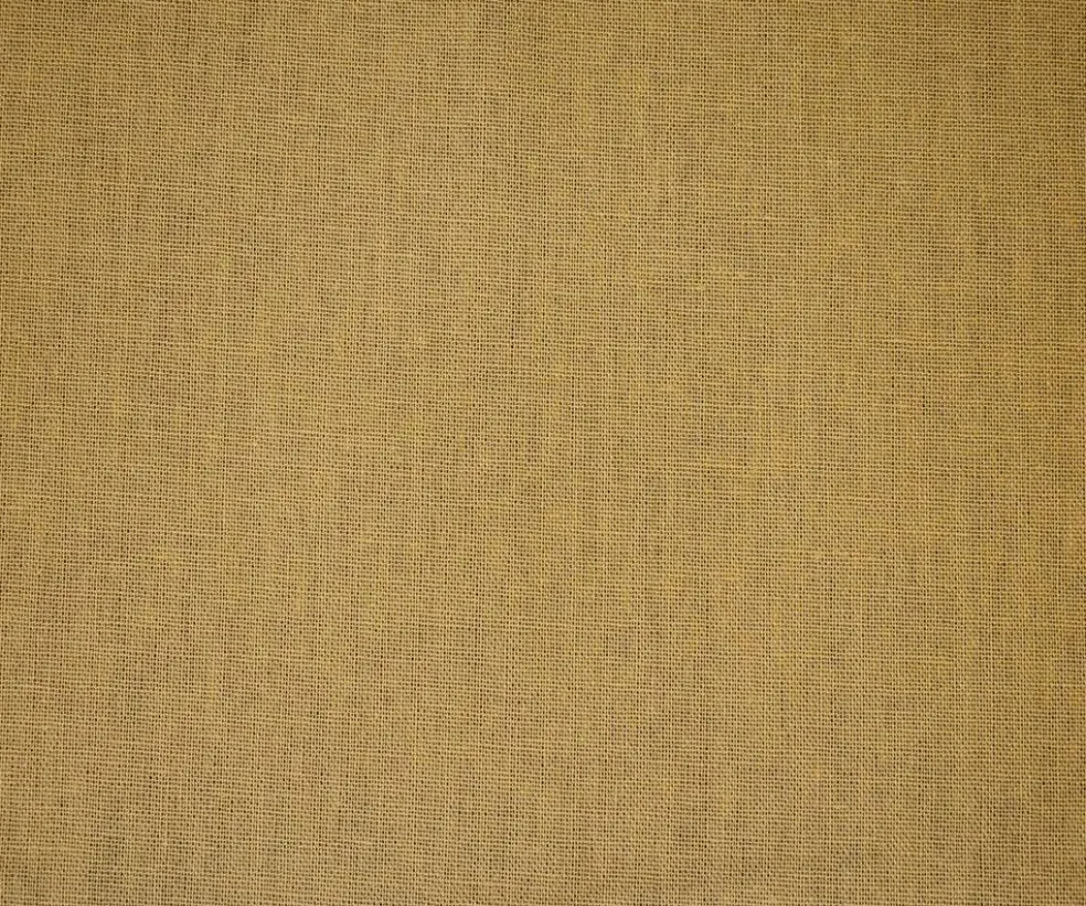 Beige Solid Linen Woven Shirting Fabric By the Yard