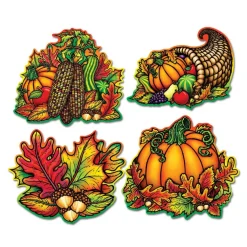 Beistle Autumn Splendor Cutouts, 8ct.