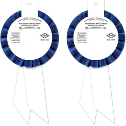 Beistle Blue I Support Our Health Care Workers Rosettes, 2ct.