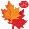 Beistle Deluxe Fabric Autumn Leaves, 48ct.