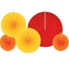 Beistle Fall Accordion Paper Fans, 10ct.
