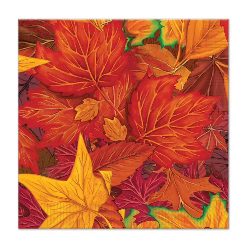 Beistle Fall Leaf Beverage Napkins, 32ct.