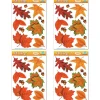 Beistle Fall Leaf Cling Packs, 4ct.
