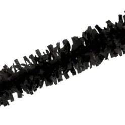 Beistle 25ft. Black Tissue Festooning, 2ct.