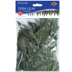 Beistle 10ft. Fabric Fern Leaf Garlands, 2ct.