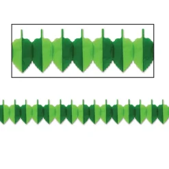 Beistle 12ft. Green Spring Leaf Garlands, 2ct.