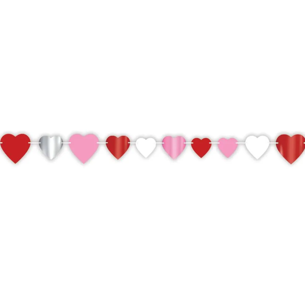 Beistle 6ft. Heart Streamer