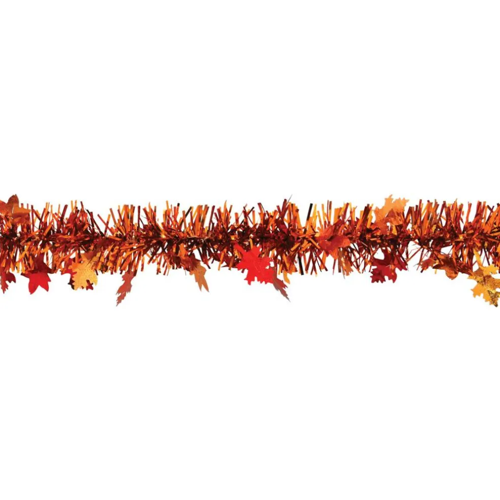 Beistle 12ft. Metallic Autumn Leaf Garlands, 2ct.