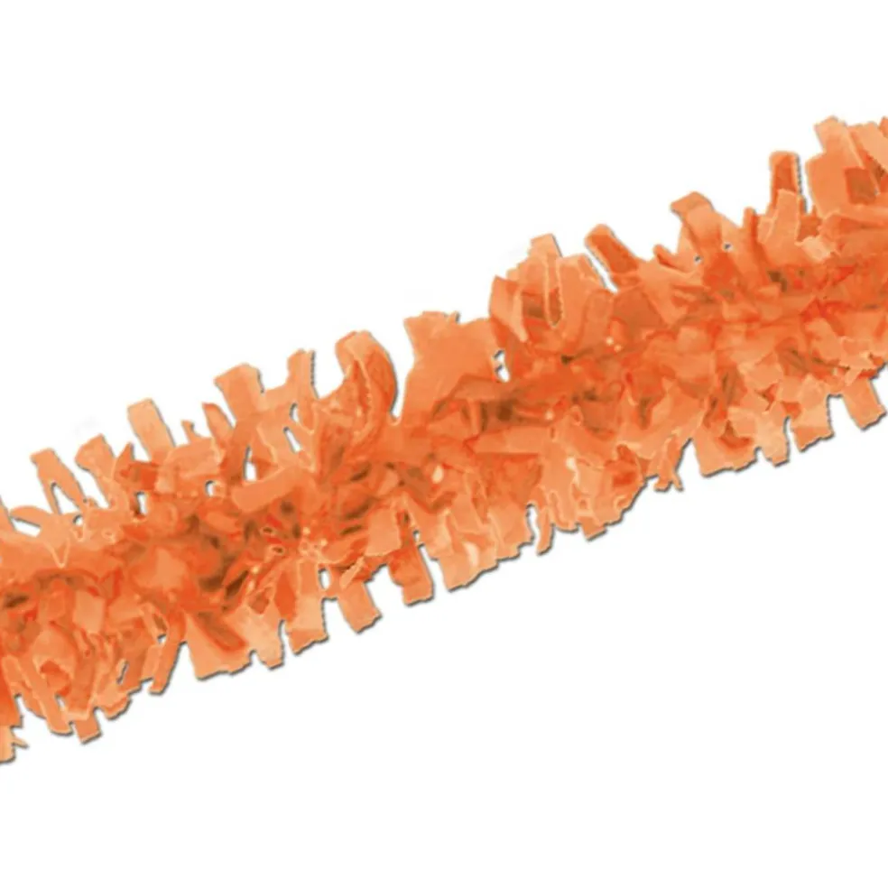 Beistle 25ft. Orange Tissue Festooning, 2ct.