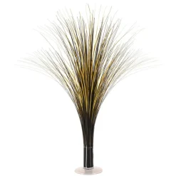 Beistle 19in. Black Metallic Spray Centerpiece - 6 Pack