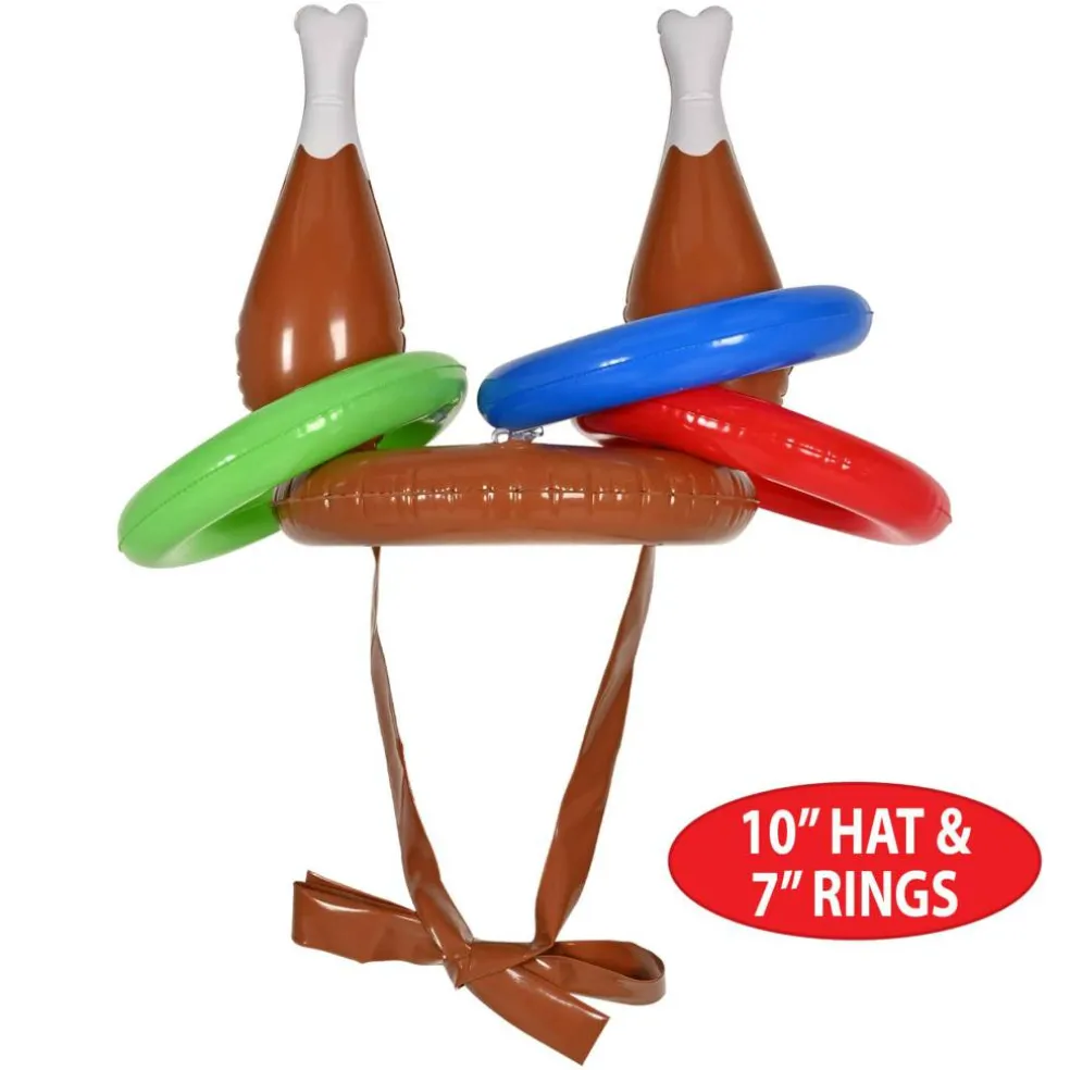 Beistle Inflatable Drumstick Ring Toss Set