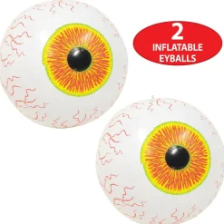 Beistle 16" Inflatable Eyeballs, 2ct.