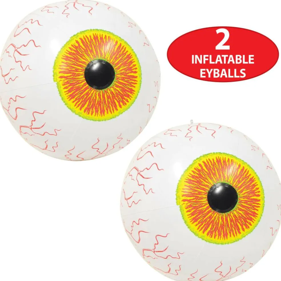 Beistle 16" Inflatable Eyeballs, 2ct.