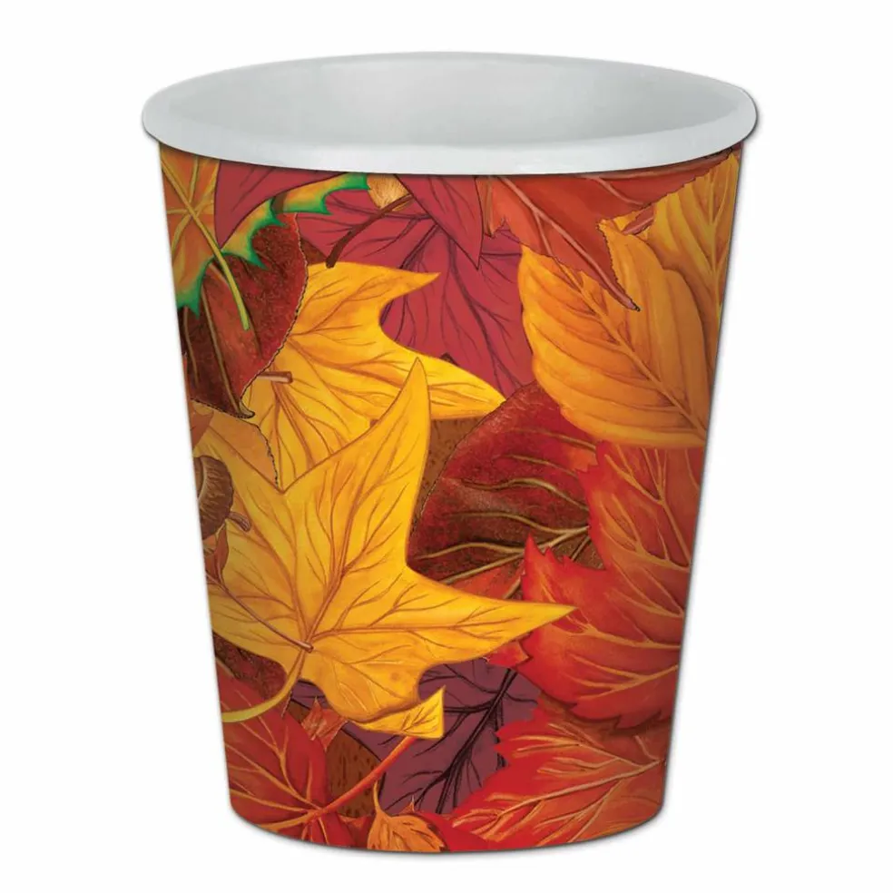 Beistle 9oz. Fall Leaf Beverage Cups, 16ct.