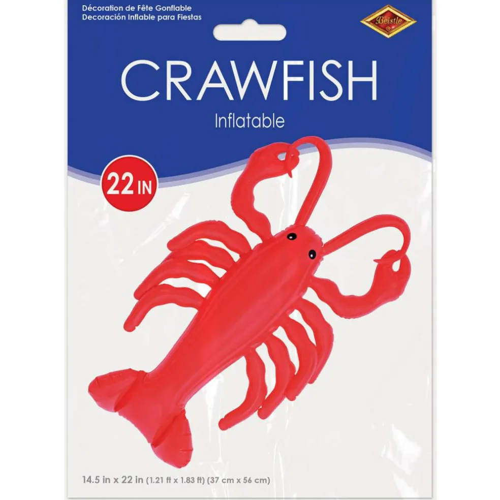 Beistle 22" Red Inflatable Crawfish