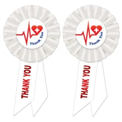 Beistle Thank You Health Care Workers Rosettes, 2ct.