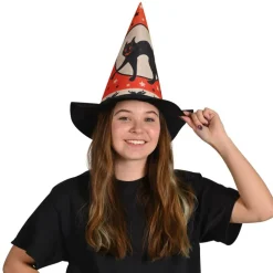 Beistle Vintage Halloween Felt Witch Hats, 3ct.