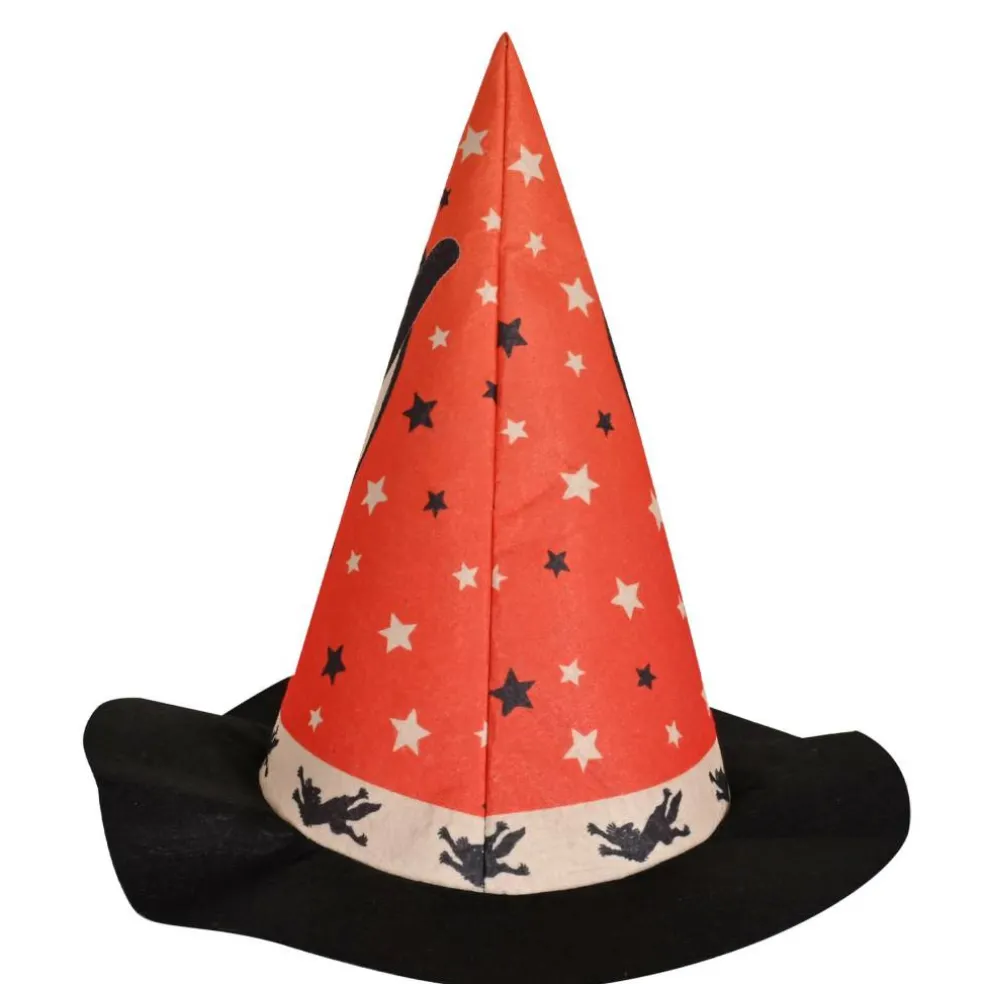 Beistle Vintage Halloween Felt Witch Hats, 3ct.