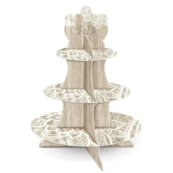 Beistle 16" Wedding I Do Cupcake Stand